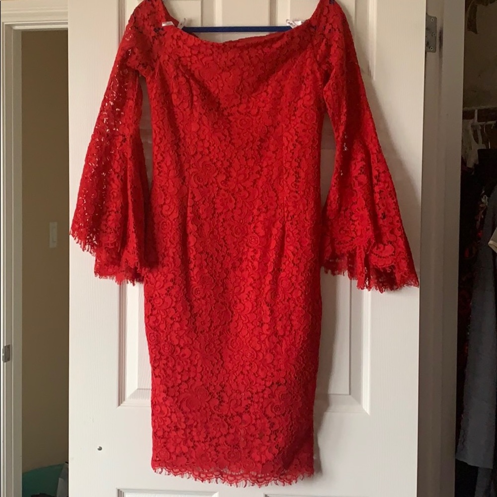 Red dress